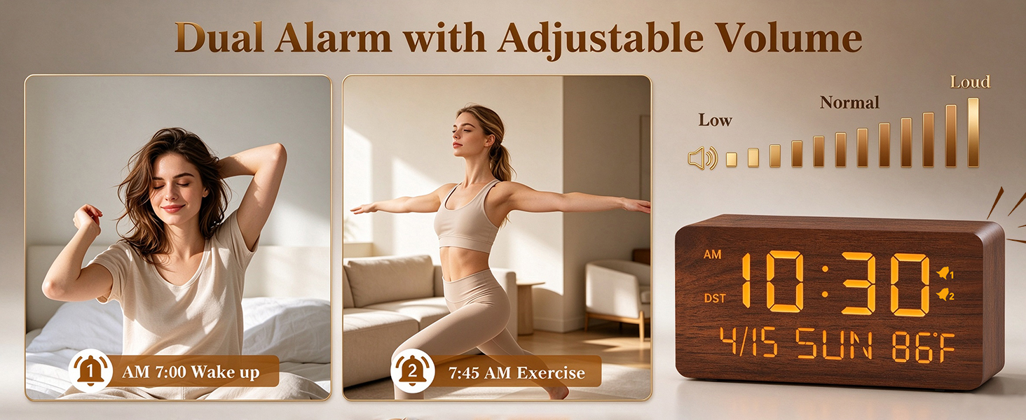 Dual Alarm Clock