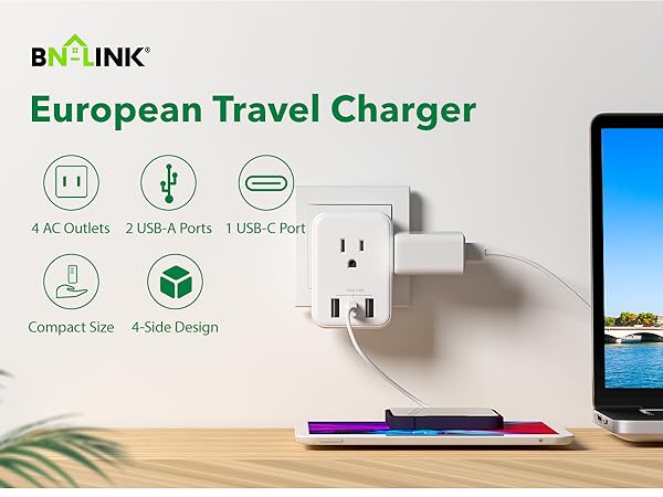 European Travel Charger