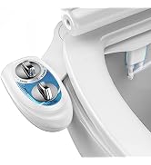 YASFEL Bidet Attachment for Toilet, Non-Electric Self-Cleaning Bidet Seat Attachment, Fresh Cold ...