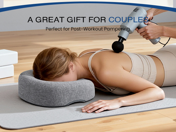 A-Pce Face Down Pillow Massage Headrest for Bed