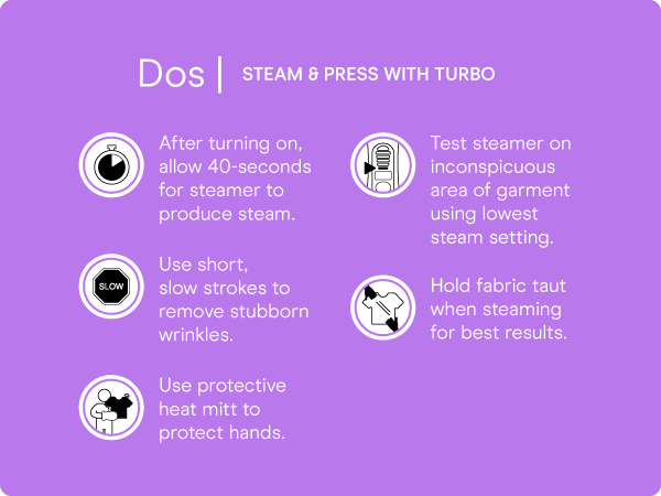 Conair garment steamer clothes turbo extreme steam fabric cloth handheld attachments wrinkle remove.