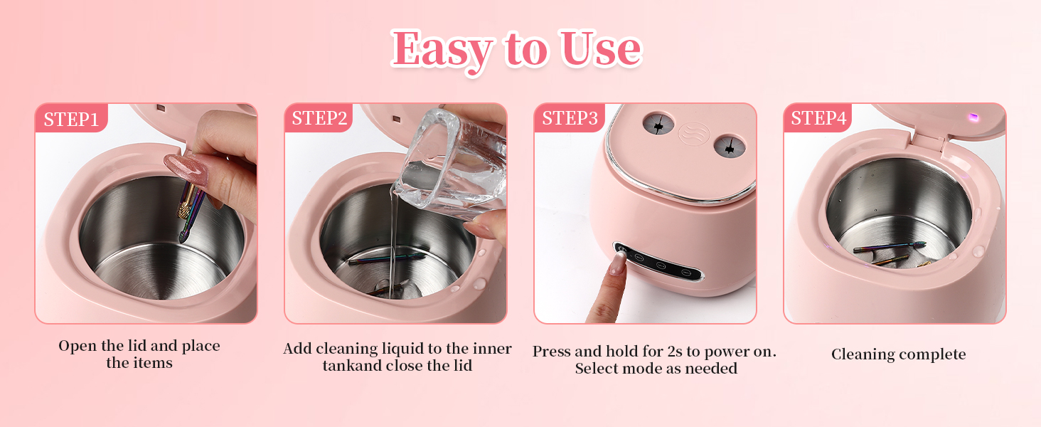 nail tool cleaning machine