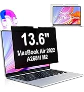 IPROKKO Magnetic MacBook Air 13.6 Privacy Screen, Compatible with MacBook Air 13.6 Inch 2022 Mode...