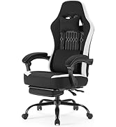 NEWBULIG Gaming Desk Chair - High Back Computer Office Chair with Footrest and Headrest, Comfy Er...