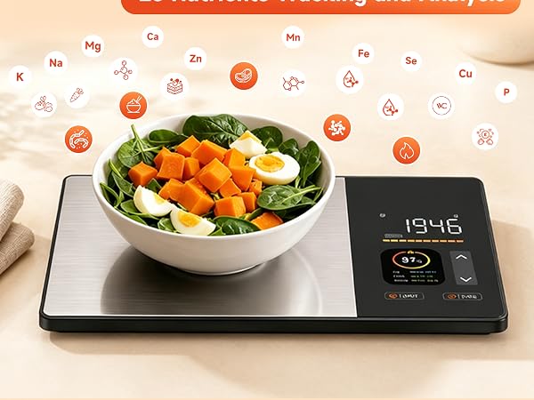 Smart Food Scale with Nutritional Calculator