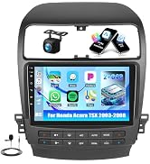 [2+64G]AMprime Android 15 Car Stereo for Honda Acura TSX 2003-2008 with Wireless Carplay&amp;Android ...
