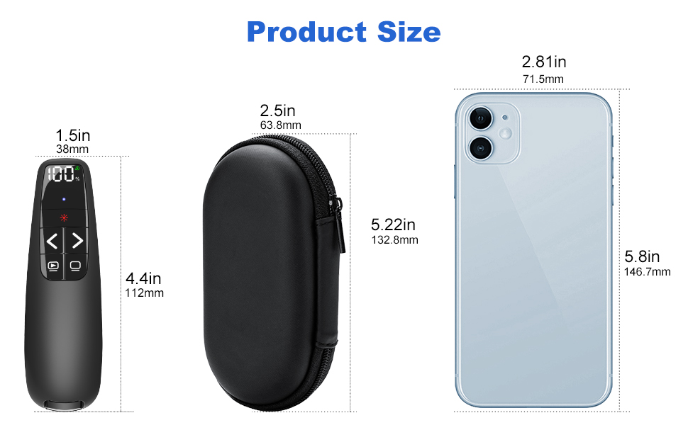LASER POINTER OF PRESENTATIONS