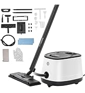 VEVOR Steam Cleaner, Multipurpose Powerful Steamer with 27 Accessories, Steamer Cleaing with Extr...