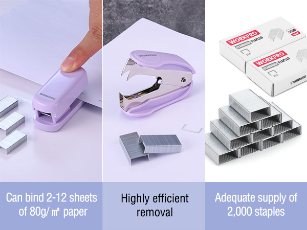small stapler with staples