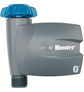 Hunter BTT Bluetooth Hose Timer, Smart Water Timer for Outdoor Faucet, App Controlled Irrigation ...
