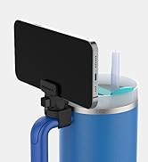 HydraClip (Phone Holder) Accessory for Stanley Cup and other Straw Tumblers with Handle, Cell Pho...