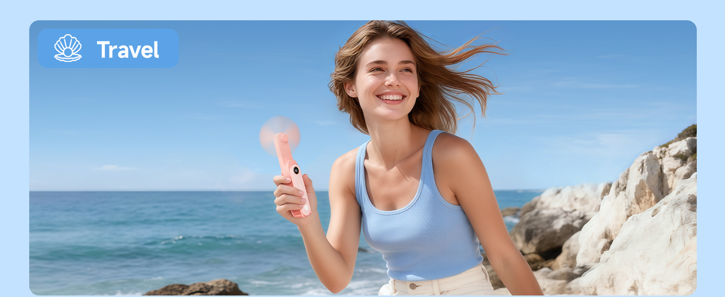 handheld fan rechargeable; folding fan;