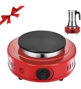 Artilife 500W Mini Hot Plate Small Hot Plate,Moka Pot Hot Plate,Portable Hot Plate,Perfect Size f...