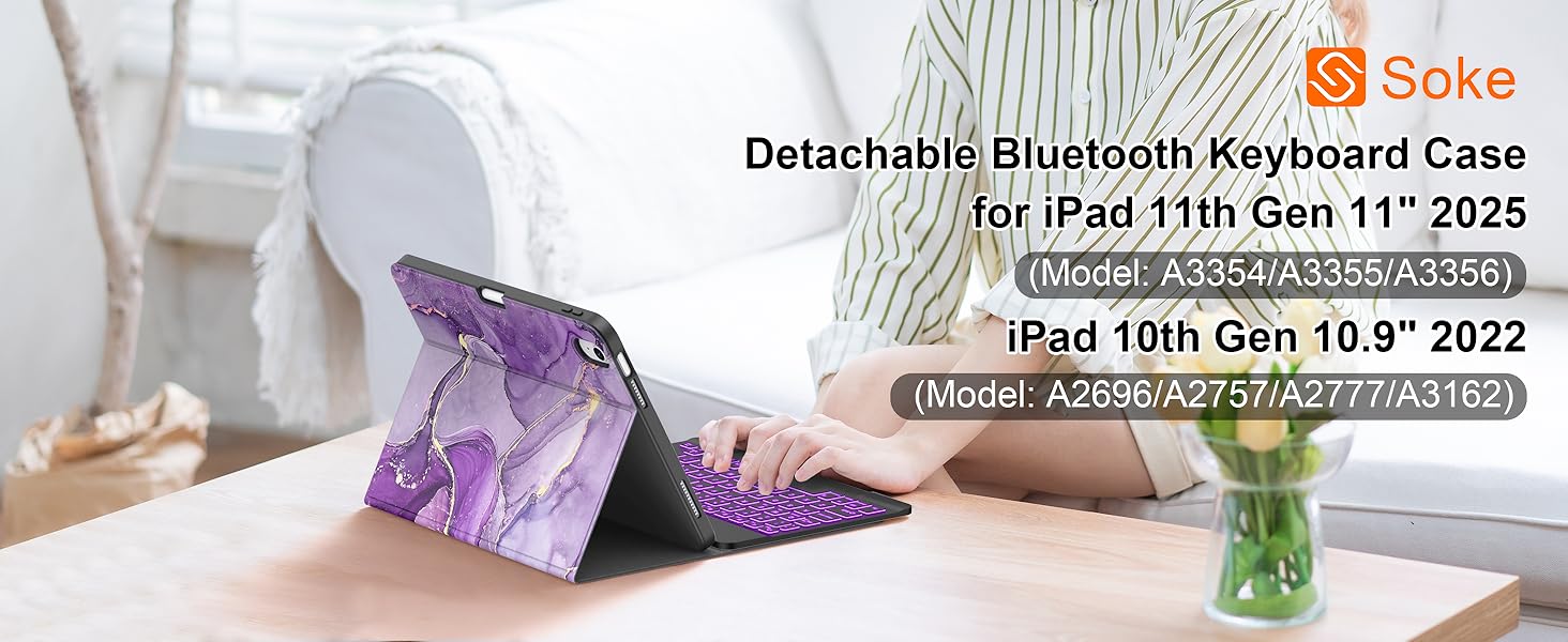 iPad 11th/10th keyboard case