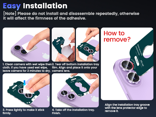 easy to install and disassemble
