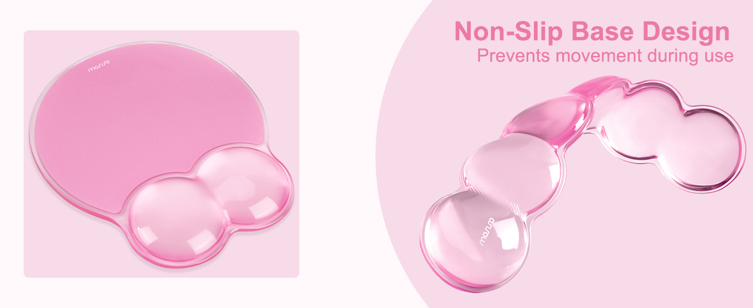 Ergonomic Memory Foam Wrist Rest for Laptop, Computer