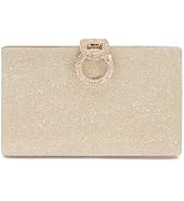 RonFoxi Clutch Purse for Women, Evening Bag with Removable Chain Strap Elegant Handbag for Weddin...