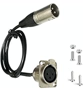 DIYTECH Premium Stage Box with XLR Floor Box &amp; Patch Panel - Pro Audio Installations (XLR Female ...