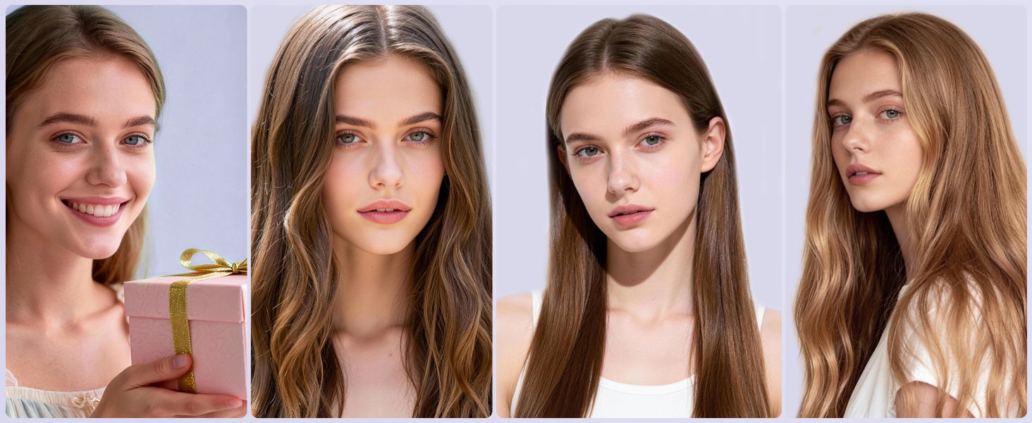 straightener curling iron combo