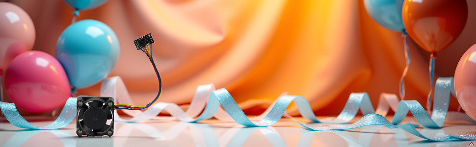 A workbench with various tools and components used for 3D printing, including the product.