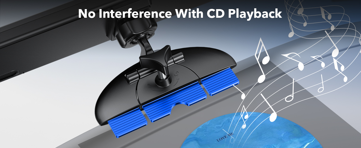 CD Slot Mount for Carplay Screen