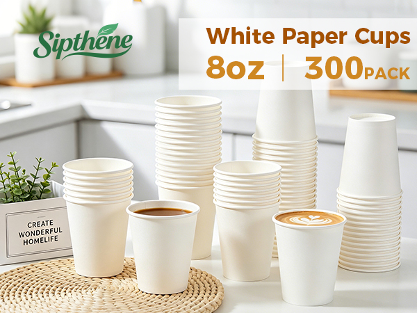 8oz paper cups
