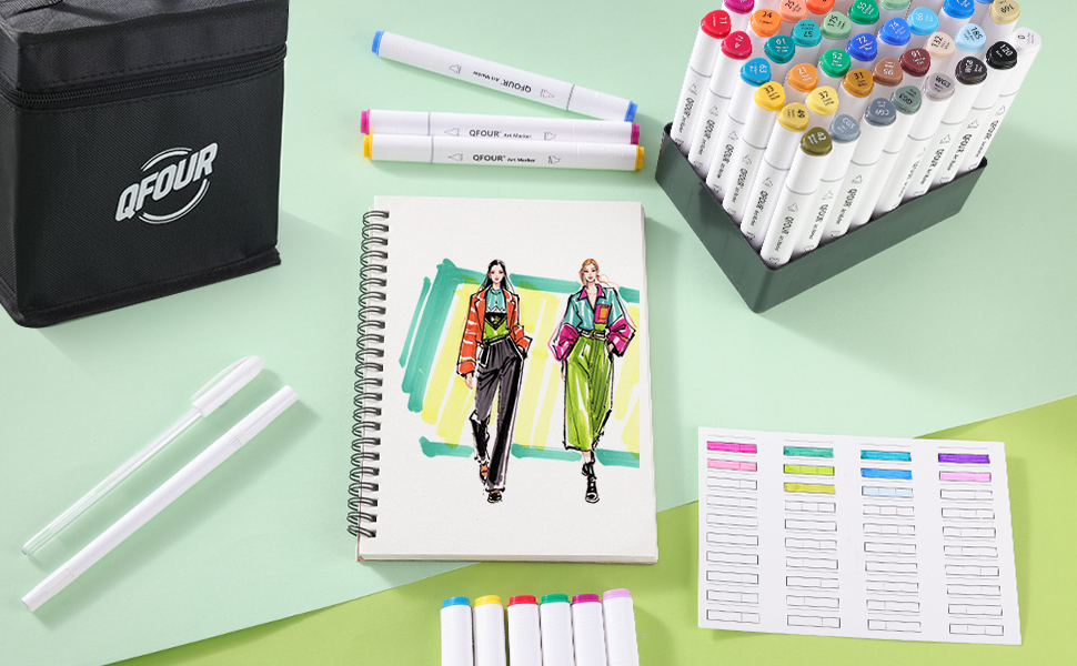 Alcohol Markers 80 Colors