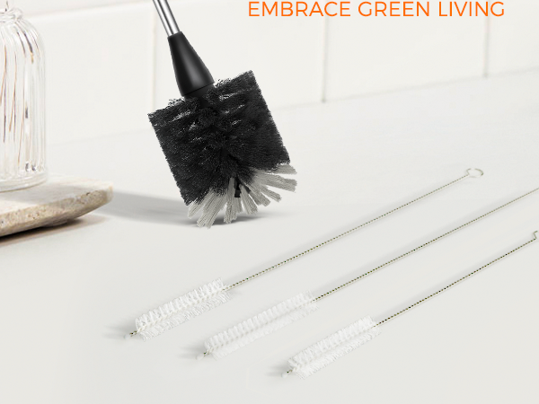 bottle brush water bottle cleaner brush straw cleaner brush
