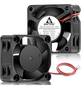 GDSTIME 40mm Brushless Cooling Fan, 40mm x 40mm x 20mm 24V DC Fan 2Pin 6000RPM for 3D Printer 2-Pack