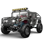 SIMREX 1:12 Scale All-Terrain Remote Control Car, 4WD RC Cars with 2.4 GHz, RC Climbing Truck, IP...