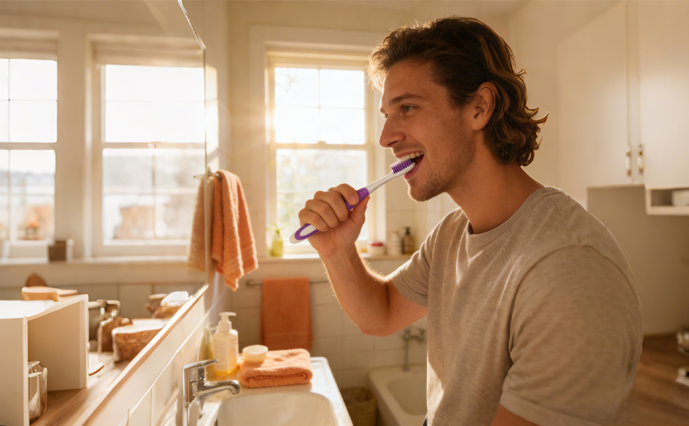 soft bristle toothbrush