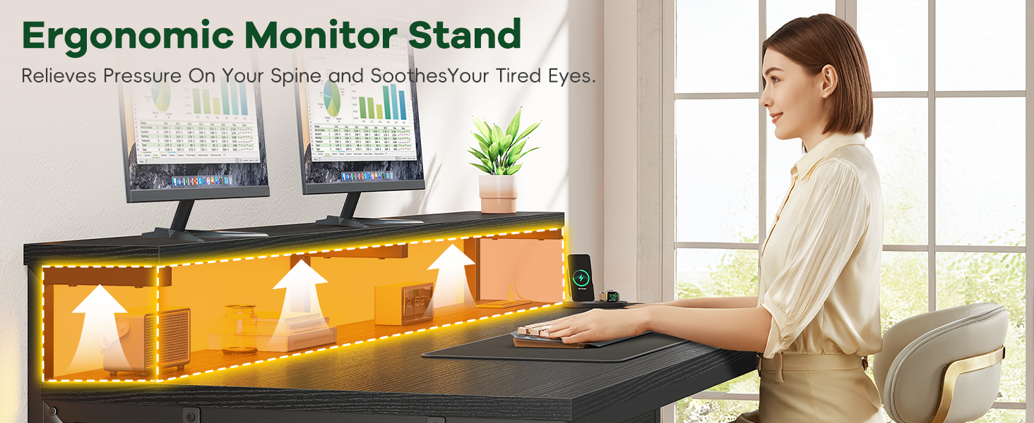Ergonomic Monitor Stand