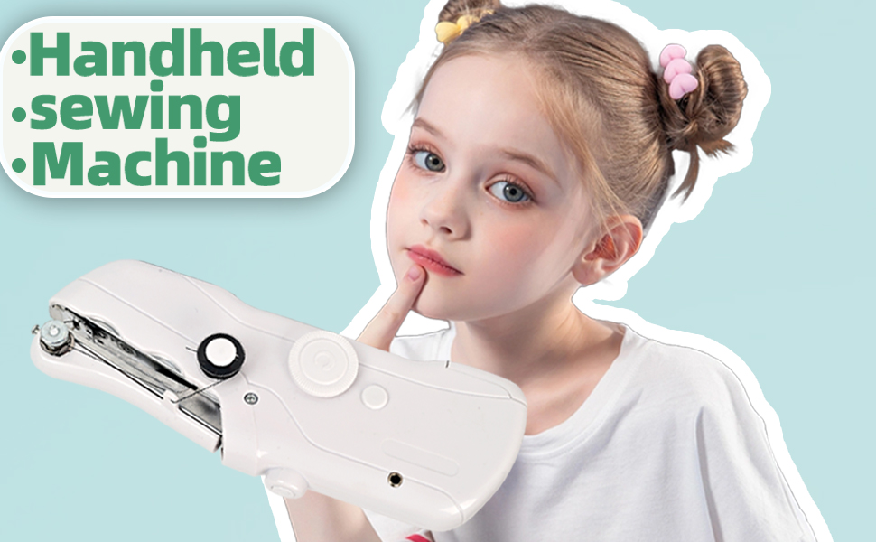 Handheld sewing machine, sewing machine beginners, mini sewing machine