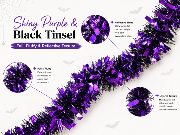 tinsel garland