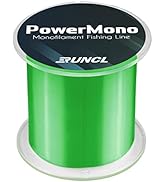 RUNCL PowerMono Fishing Line, Monofilament Fishing Line 300/500/1000Yds - Ultimate Strength, Shoc...