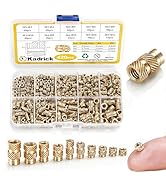 Kadrick 420Pcs M3 M4 M5 Threaded Inserts Assortment Kit for 3D Printing Components, Metric Brass ...