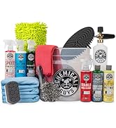 Chemical Guys 16-Piece Arsenal Builder Car Wash Kit with Foam Cannon, Bucket, and 6 x 16 oz Care ...