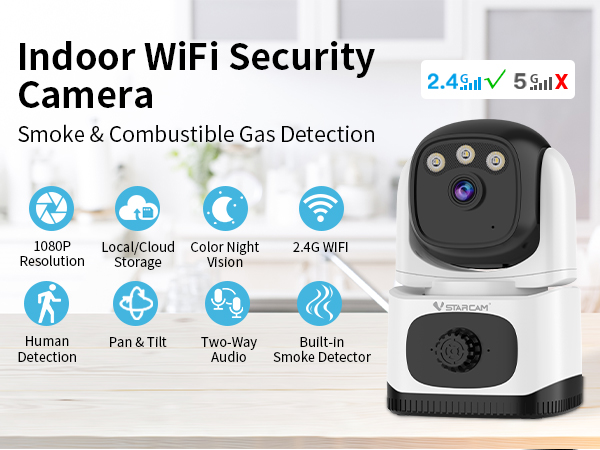 Smoke Detector Camera