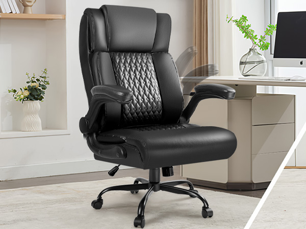  Office Chair with flip up armrest
