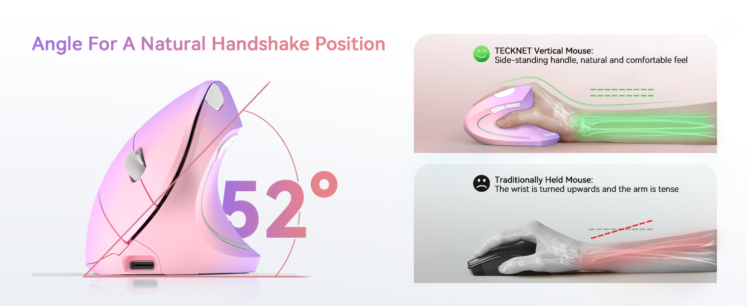 Text reads '52°'. Multiple instructional images showing yoga or stretching positions with focus on proper angle demonstration for a handstand position.