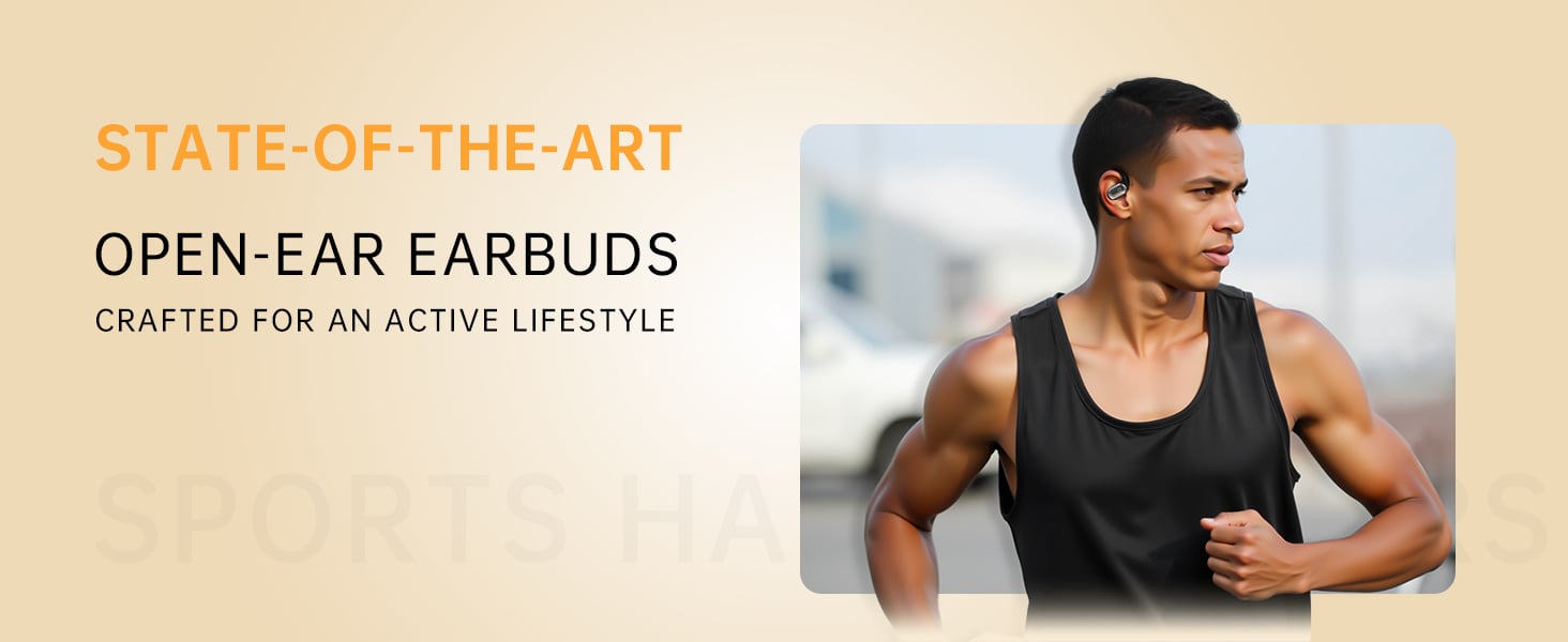 open ear headphones wireless bluetooth