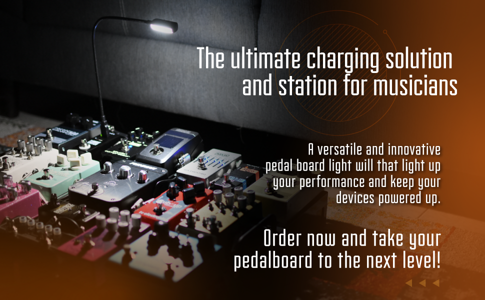 brightswitch lighting up pedalboard