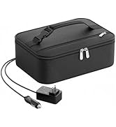 Neverwhy Portable Food Warmer - Heated Lunch Box for Adluts - Electric Thermal Lunch Bag with Buc...