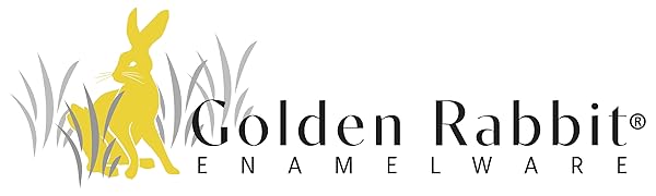 Golden Rabbit Enamelware
