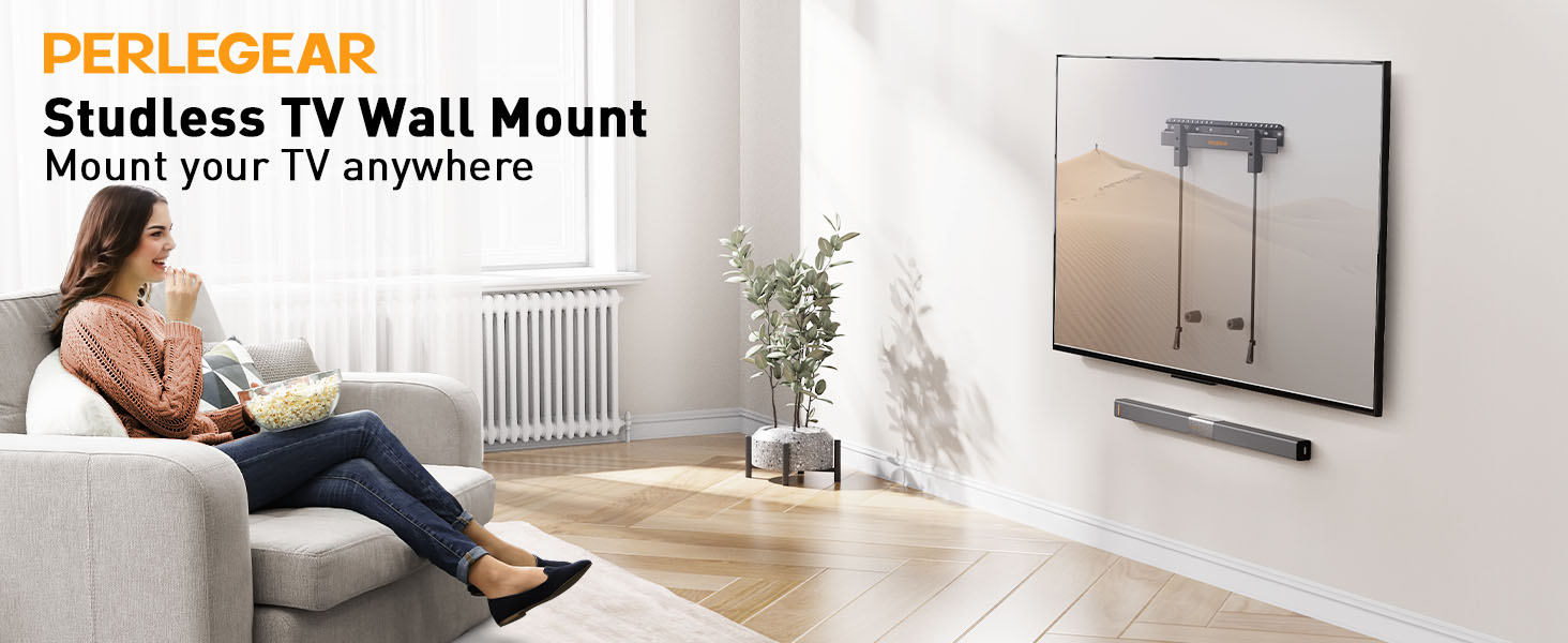 Studless TV Wall Mount