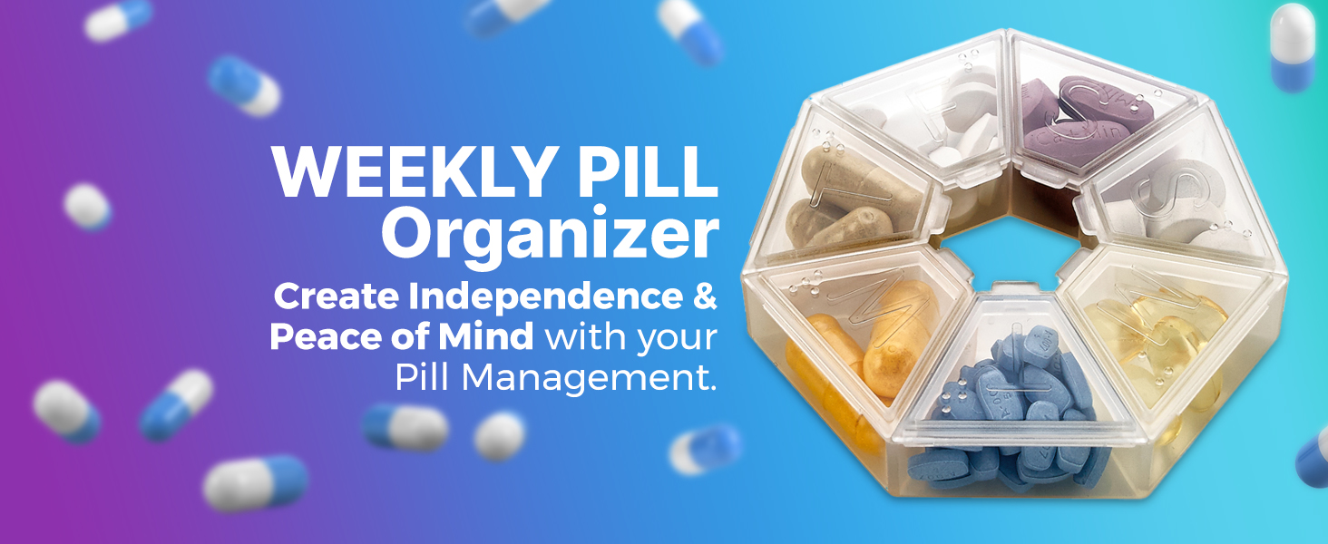 weekly pill organizer