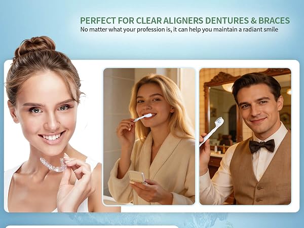 ALOSALUT 40 Pack Mini Travel Disposable Toothbrush