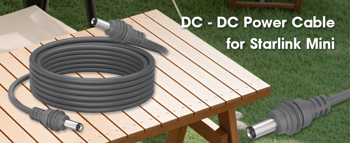 DC - DC Power Cable for Starlink Mini