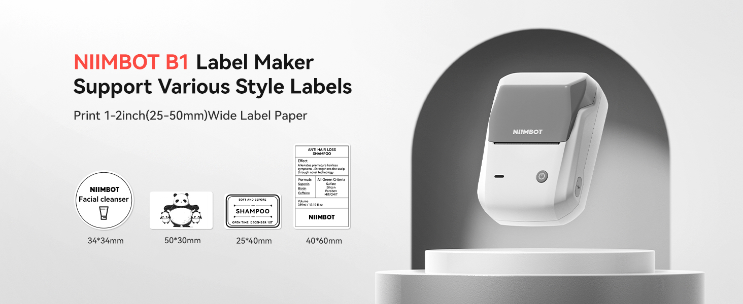 niimbot b1 label maker