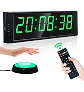 YZ Gym Timer Clock for Home Gym, Fitness Timer with Start/Stop Button, Interval Timer for Workout...